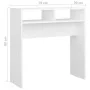 Weißer Konsolentisch aus Holzwerkstoff, 78 x 30 x 80 cm von vidaXL, Seitentische - Ref: Foro24-808296, Preis: 40,58 €, Rabatt: %