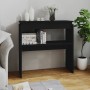 Black plywood console table 80x30x80 cm by vidaXL, Side tables - Ref: Foro24-808315, Price: 46,17 €, Discount: %