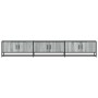 Mueble para TV madera de ingeniería gris Sonoma 240x35x41 cm