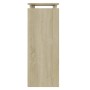 Sonoma oak plywood console table 80x30x80 cm by vidaXL, Side tables - Ref: Foro24-808317, Price: 39,55 €, Discount: %