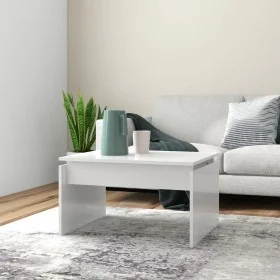 Couchtisch aus weißem Sperrholz, 68 x 50 x 38 cm von vidaXL, Couchtisch - Ref: Foro24-808332, Preis: 33,00 €, Rabatt: %