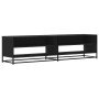 Mueble de TV madera de ingeniería negro 180,5x40x46 cm en Muebles TV | Comprar online en Foro24