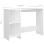 Escritorio notebook madera contrachapada blanco 102,5x35x75 cm de vidaXL, Escritorios - Ref: Foro24-808341, Precio: 63,96 €, ...