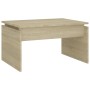 Mesa de centro madera contrachapada roble Sonoma 68x50x38 cm de vidaXL, Mesas de centro - Ref: Foro24-808335, Precio: 34,58 €...