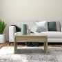 Mesa de centro madera contrachapada roble Sonoma 68x50x38 cm de vidaXL, Mesas de centro - Ref: Foro24-808335, Precio: 34,58 €...
