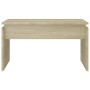 Mesa de centro madera contrachapada roble Sonoma 68x50x38 cm de vidaXL, Mesas de centro - Ref: Foro24-808335, Precio: 34,58 €...
