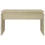 Sonoma Couchtisch aus Eichensperrholz 68x50x38 cm von vidaXL, Couchtisch - Ref: Foro24-808335, Preis: 33,20 €, Rabatt: %