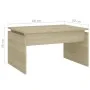Sonoma Couchtisch aus Eichensperrholz 68x50x38 cm von vidaXL, Couchtisch - Ref: Foro24-808335, Preis: 33,20 €, Rabatt: %