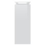 Glossy white plywood console table 102x30x80 cm by vidaXL, Side tables - Ref: Foro24-808329, Price: 57,74 €, Discount: %
