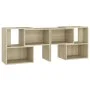 TV-Schrank aus Sonoma-Eichensperrholz, 104 x 30 x 52 cm von vidaXL, TV-Möbel - Ref: Foro24-808353, Preis: 68,85 €, Rabatt: %