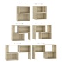 TV-Schrank aus Sonoma-Eichensperrholz, 104 x 30 x 52 cm von vidaXL, TV-Möbel - Ref: Foro24-808353, Preis: 69,70 €, Rabatt: %