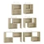 TV-Schrank aus Sonoma-Eichensperrholz, 104 x 30 x 52 cm von vidaXL, TV-Möbel - Ref: Foro24-808353, Preis: 68,85 €, Rabatt: %