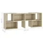 TV-Schrank aus Sonoma-Eichensperrholz, 104 x 30 x 52 cm von vidaXL, TV-Möbel - Ref: Foro24-808353, Preis: 68,85 €, Rabatt: %