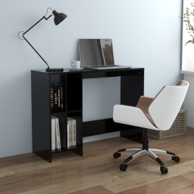 Escritorio notebook madera contrachapada negro 102,5x35x75 cm de vidaXL, Escritorios - Ref: Foro24-808342, Precio: 57,32 €, D...