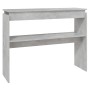 Concrete gray plywood console table 102x30x80 cm by vidaXL, Side tables - Ref: Foro24-808327, Price: 49,10 €, Discount: %