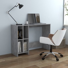 Notebook-Schreibtisch aus betongrauem Sperrholz, 102,5 x 35 x 75 cm von vidaXL, Schreibtische - Ref: Foro24-808345, Preis: 56...