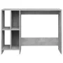 Notebook-Schreibtisch aus betongrauem Sperrholz, 102,5 x 35 x 75 cm von vidaXL, Schreibtische - Ref: Foro24-808345, Preis: 54...