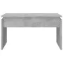Mesa de centro madera contrachapada gris hormigón 68x50x38 cm de vidaXL, Mesas de centro - Ref: Foro24-808336, Precio: 41,52 ...
