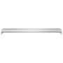 Peldaño de rejilla acero galvanizado 90x24x7 cm