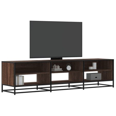 Mueble de TV madera de ingeniería marrón roble 180x40x46 cm en Muebles TV | Comprar online en Foro24