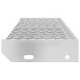 Peldaño de rejilla acero galvanizado 90x24x7 cm