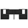 Schwarzer TV-Schrank aus Sperrholz, 104 x 30 x 52 cm von vidaXL, TV-Möbel - Ref: Foro24-808351, Preis: 50,05 €, Rabatt: %