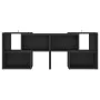Schwarzer TV-Schrank aus Sperrholz, 104 x 30 x 52 cm von vidaXL, TV-Möbel - Ref: Foro24-808351, Preis: 49,62 €, Rabatt: %