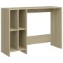 Sonoma oak plywood notebook desk 102.5x35x75 cm by vidaXL, Desks - Ref: Foro24-808344, Price: 56,79 €, Discount: %
