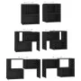 Schwarzer TV-Schrank aus Sperrholz, 104 x 30 x 52 cm von vidaXL, TV-Möbel - Ref: Foro24-808351, Preis: 49,62 €, Rabatt: %