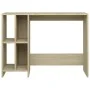 Escritorio notebook contrachapado roble Sonoma 102,5x35x75 cm de vidaXL, Escritorios - Ref: Foro24-808344, Precio: 56,82 €, D...