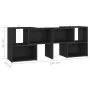 Schwarzer TV-Schrank aus Sperrholz, 104 x 30 x 52 cm von vidaXL, TV-Möbel - Ref: Foro24-808351, Preis: 49,62 €, Rabatt: %