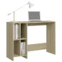 Escritorio notebook contrachapado roble Sonoma 102,5x35x75 cm de vidaXL, Escritorios - Ref: Foro24-808344, Precio: 56,82 €, D...