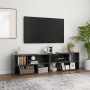 Sperrholz TV-Möbel grau 149x30x52 cm von vidaXL, TV-Möbel - Ref: Foro24-808361, Preis: 67,55 €, Rabatt: %