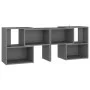 Grauer TV-Schrank aus Sperrholz, 104 x 30 x 52 cm von vidaXL, TV-Möbel - Ref: Foro24-808352, Preis: 47,84 €, Rabatt: %