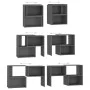 Grauer TV-Schrank aus Sperrholz, 104 x 30 x 52 cm von vidaXL, TV-Möbel - Ref: Foro24-808352, Preis: 47,84 €, Rabatt: %