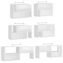 Fernsehmöbel aus glänzend weißem Sperrholz 149x30x52 cm von vidaXL, TV-Möbel - Ref: Foro24-808365, Preis: 57,43 €, Rabatt: %