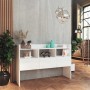 Hochglanzweißes Sperrholz-Sideboard 105x30x70 cm von vidaXL, Sideboards - Ref: Foro24-808383, Preis: 73,30 €, Rabatt: %