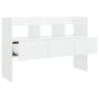 Hochglanzweißes Sperrholz-Sideboard 105x30x70 cm von vidaXL, Sideboards - Ref: Foro24-808383, Preis: 73,30 €, Rabatt: %