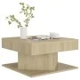 Couchtisch aus Sonoma-Eichensperrholz, 57 x 57 x 30 cm von vidaXL, Couchtisch - Ref: Foro24-808371, Preis: 44,77 €, Rabatt: %