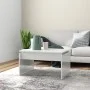 Couchtisch aus glänzend weißem Sperrholz, 68 x 50 x 38 cm von vidaXL, Couchtisch - Ref: Foro24-808338, Preis: 39,83 €, Rabatt: %