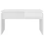 Glossy white plywood coffee table 68x50x38cm by vidaXL, Coffee table - Ref: Foro24-808338, Price: 40,38 €, Discount: %