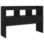 Aparador de madera contrachapada negro 105x30x70 cm de vidaXL, Aparadores - Ref: Foro24-808378, Precio: 78,54 €, Descuento: %