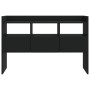 Aparador de madera contrachapada negro 105x30x70 cm de vidaXL, Aparadores - Ref: Foro24-808378, Precio: 78,54 €, Descuento: %