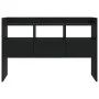 Black plywood sideboard 105x30x70 cm by vidaXL, Sideboards - Ref: Foro24-808378, Price: 80,07 €, Discount: %