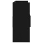 Aparador de madera contrachapada negro 105x30x70 cm de vidaXL, Aparadores - Ref: Foro24-808378, Precio: 78,54 €, Descuento: %
