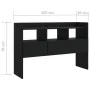 Black plywood sideboard 105x30x70 cm by vidaXL, Sideboards - Ref: Foro24-808378, Price: 80,07 €, Discount: %