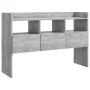 Concrete gray plywood sideboard 105x30x70 cm by vidaXL, Sideboards - Ref: Foro24-808381, Price: 64,18 €, Discount: %