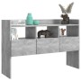 Concrete gray plywood sideboard 105x30x70 cm by vidaXL, Sideboards - Ref: Foro24-808381, Price: 65,01 €, Discount: %