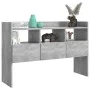 Concrete gray plywood sideboard 105x30x70 cm by vidaXL, Sideboards - Ref: Foro24-808381, Price: 64,18 €, Discount: %