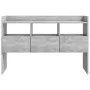 Concrete gray plywood sideboard 105x30x70 cm by vidaXL, Sideboards - Ref: Foro24-808381, Price: 64,18 €, Discount: %